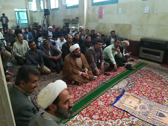 آیین تکریم و تعظیم مساجد برگزار شد